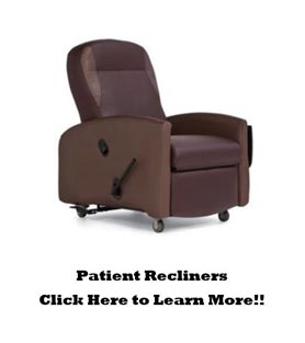 Patient Recliners and Patient Sleeper Chairs